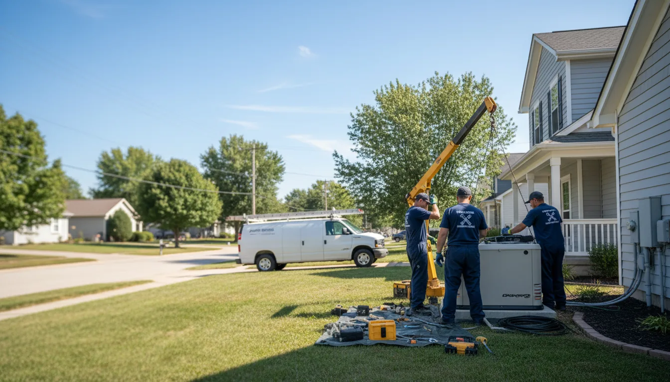 Generator Installation in Crawfordsville, AR near me